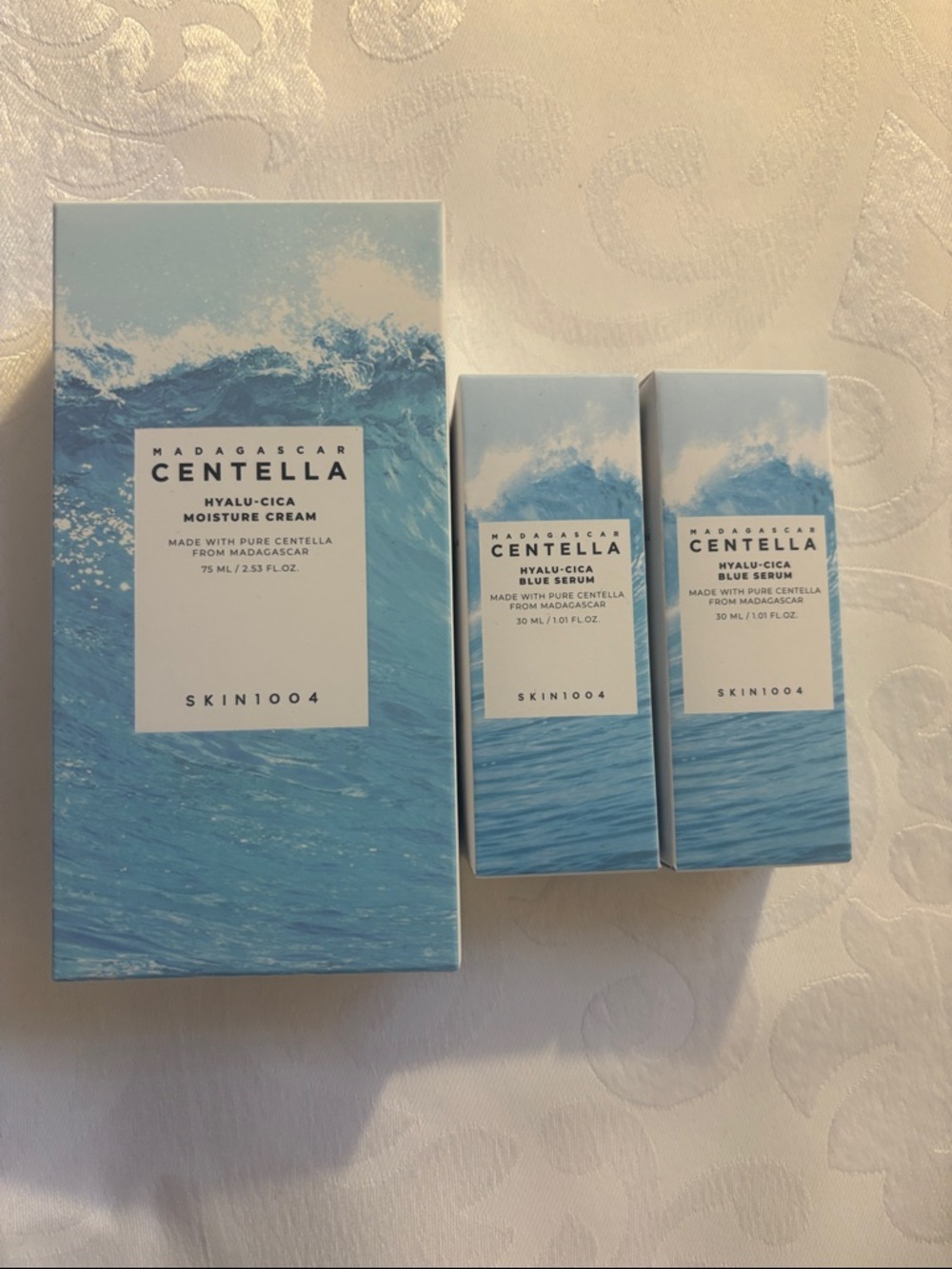 Skin1004 Madagascar Centella Hyalu-Cica Moisture Cream & Serum Set